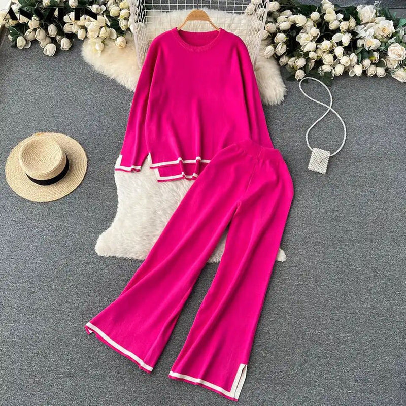 Winter Full Sleeve With Plazzo 2 PCs Co-Ord Set