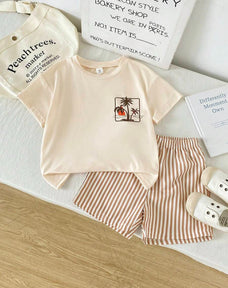 Desert Half Sleeve Kids Suit