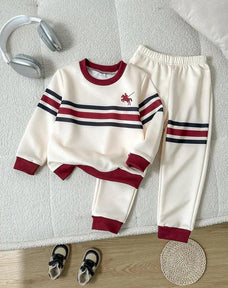 Horse Rider Printed Kids Winter Suit