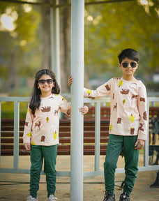 Tree and Bear Kids Suit (Each)