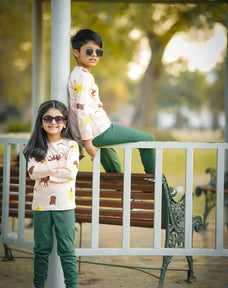 Tree and Bear Kids Suit (Each)