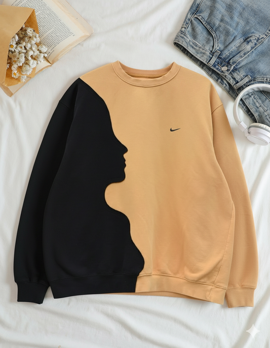 Winter Shadow Face Sweatshirt For Men