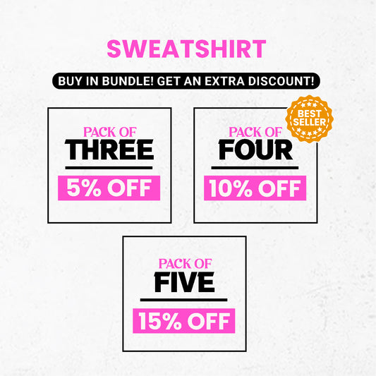 Sweatshirts Bundle (Extra Discount)